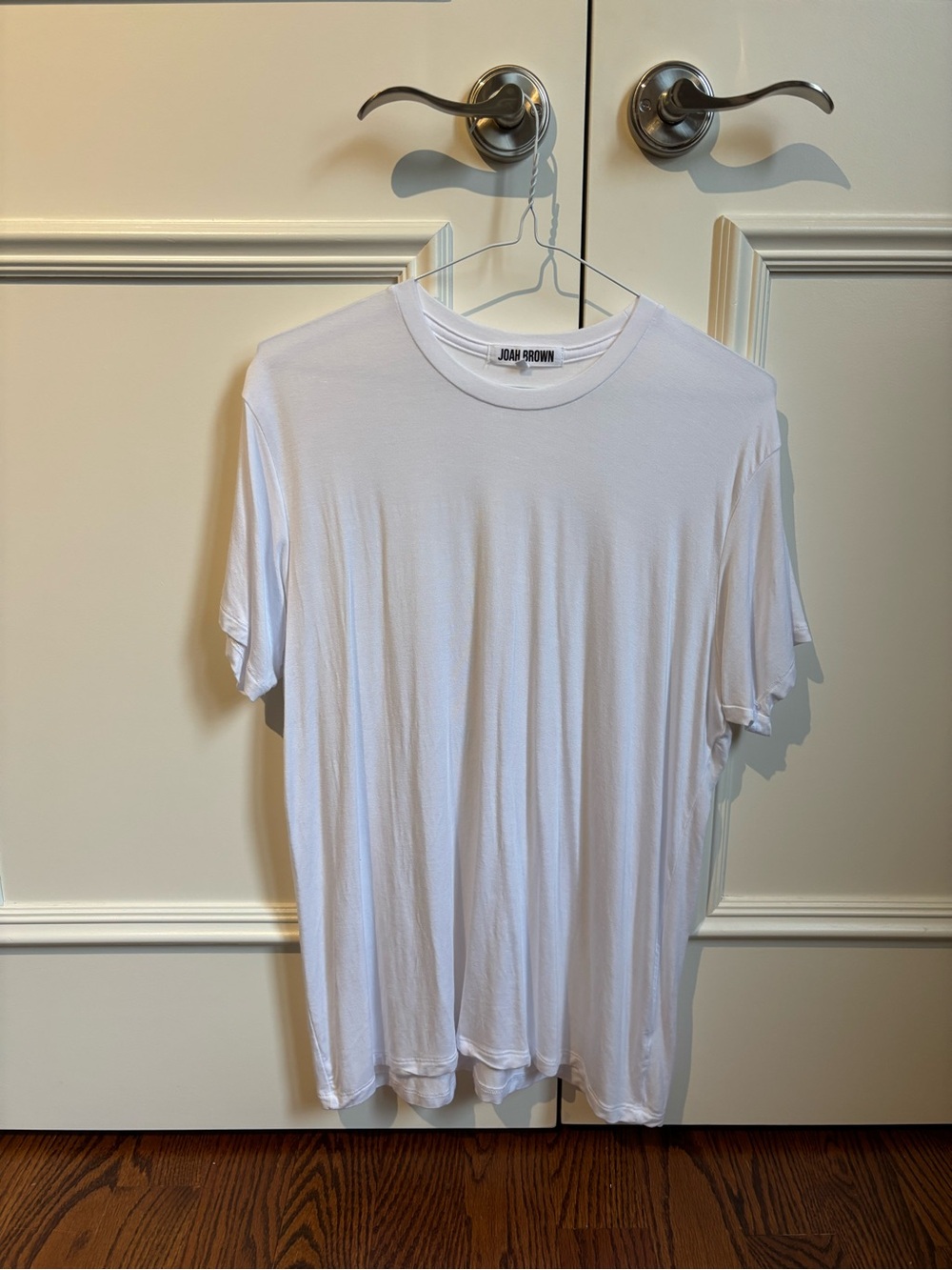 Joah Brown Women’s White Short Sleeve Crewneck Tee